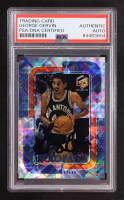 George Gervin Signed 1999-00 Upper Deck HoloGrFX HoloFame #HF4 (PSA Encapsulated) at PristineAuction.com