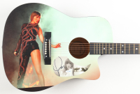 Taylor Swift Guitar with Signed Custom Insert Pickguard (ACOA) at PristineAuction.com