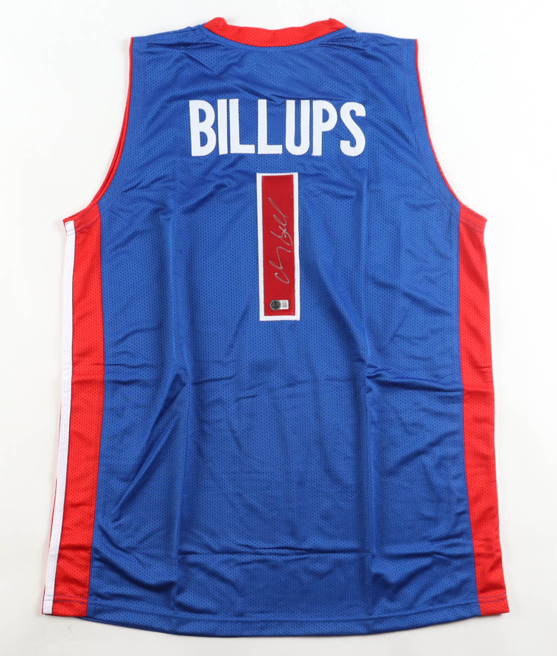 Chauncey Billups Signed Jersey (Beckett) at PristineAuction.com Chauncey Billups Signed Jersey (Beckett) at PristineAuction.com