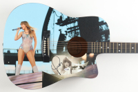 Taylor Swift Guitar with Signed Custom Insert Pickguard (ACOA) at PristineAuction.com