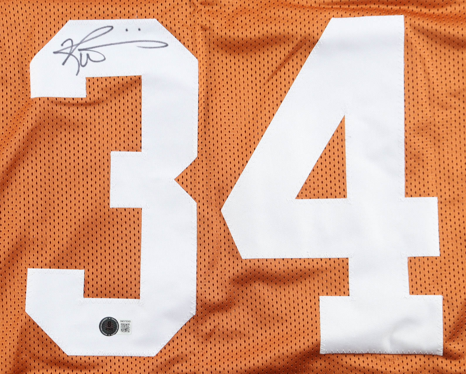 Ricky Williams Signed Jersey (Beckett) at PristineAuction.com Ricky Williams Signed Jersey (Beckett) at PristineAuction.com