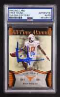 Vince Young Signed 2011 Upper Deck Texas All-Time Alumni #ATAVY (PSA Encapsulated) at PristineAuction.com