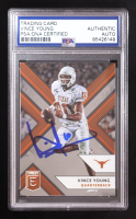 Vince Young Signed 2018 Elite Draft Picks #99 (PSA Encapsulated) at PristineAuction.com