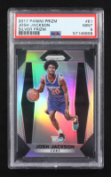 Josh Jackson 2017-18 Panini Prizm Silver #61 RC (PSA 9) at PristineAuction.com