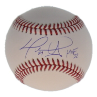 David Ortiz Signed OML Baseball Inscribed "HOF 22" (JSA) at PristineAuction.com