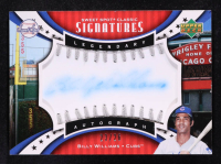 Billy Williams 2007 Sweet Spot Classic Signatures Silver Stitch Blue Ink #SPSBW #23/26 at PristineAuction.com