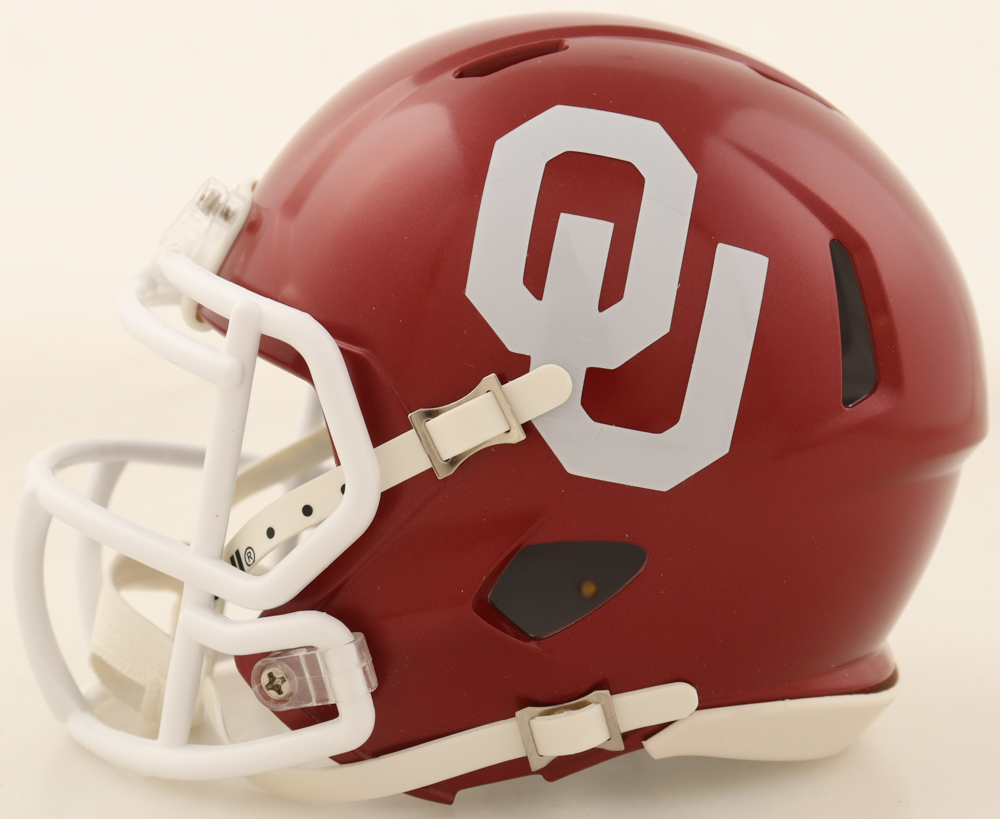 Steve Owens Signed Oklahoma Sooners Speed Mini Helmet Inscribed "'69 Heisman" (Fanatics) at PristineAuction.com Steve Owens Signed Oklahoma Sooners Speed Mini Helmet Inscribed "'69 Heisman" (Fanatics) at PristineAuction.com
