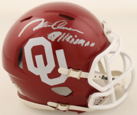 Steve Owens Signed Oklahoma Sooners Speed Mini Helmet Inscribed "'69 Heisman" (Fanatics) at PristineAuction.com