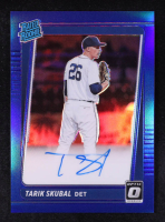 Tarik Skubal 2021 Donruss Optic Rated Rookies Signatures Blue #22 #49/75 at PristineAuction.com