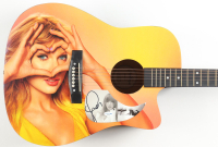 Taylor Swift Guitar with Signed Custom Insert Pickguard (ACOA) at PristineAuction.com