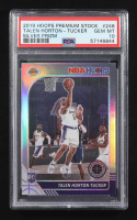 Talen Horton-Tucker 2019-20 Panini NBA Hoops Premium Stock Silver Prizm #248 RC (PSA 10) at PristineAuction.com