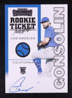 Tony Gonsolin 2020 Panini Contenders Optic Rookie Ticket Autographs #15 RC at PristineAuction.com