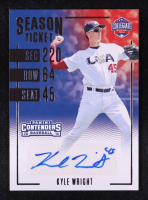 Kyle Wright 2016 Elite Extra Edition USA Baseball Ticket Autographs #24 RC at PristineAuction.com