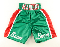 Ray "Boom Boom" Mancini Signed Boxing Trunks (JSA) at PristineAuction.com