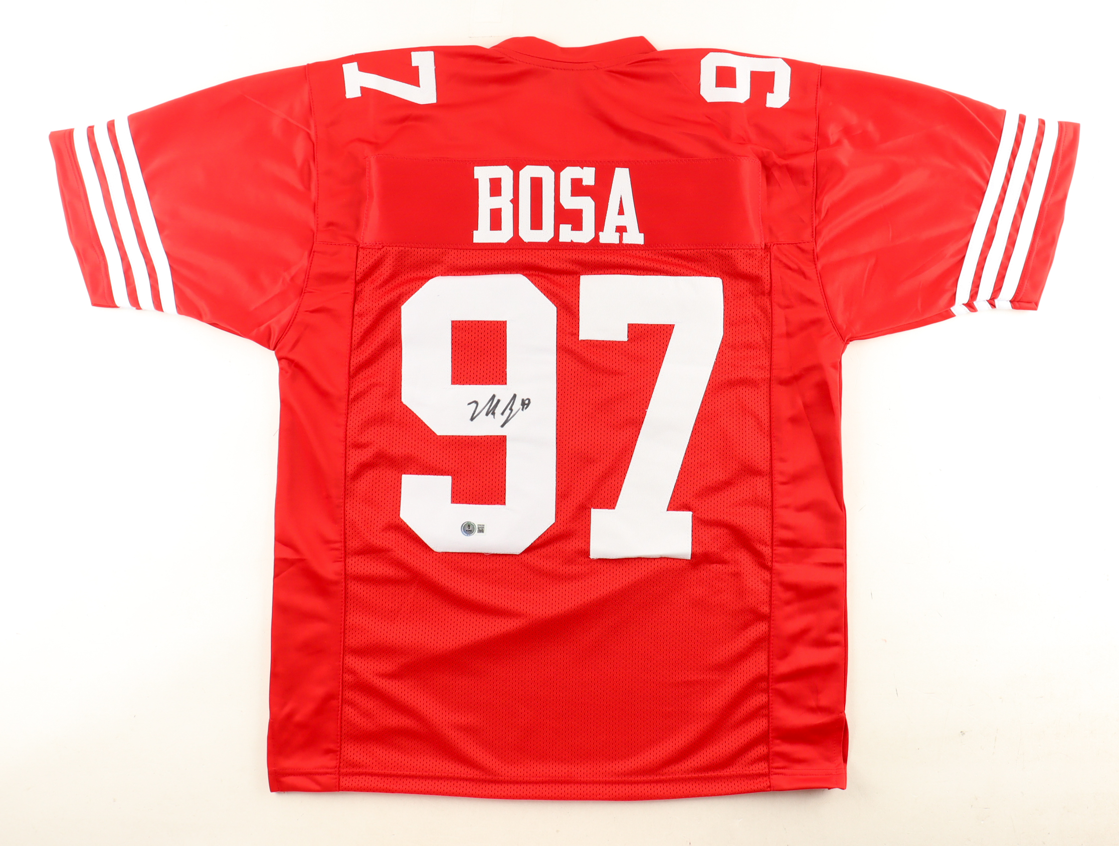Nick Bosa Signed Jersey (Beckett) at PristineAuction.com Nick Bosa Signed Jersey (Beckett) at PristineAuction.com