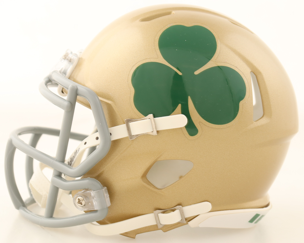 Jadarian Price Signed Notre Dame Fighting Irish Speed Mini Helmet (JSA) at PristineAuction.com Jadarian Price Signed Notre Dame Fighting Irish Speed Mini Helmet (JSA) at PristineAuction.com