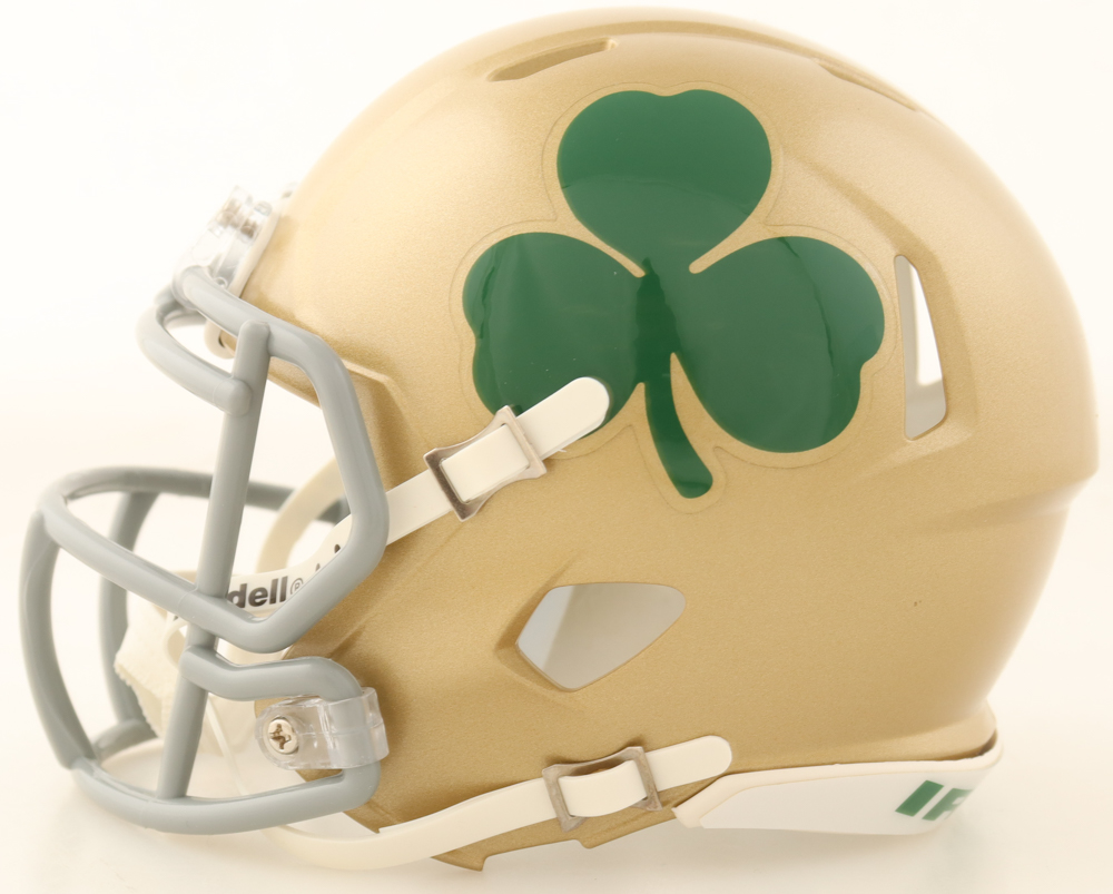 Jadarian Price Signed Notre Dame Fighting Irish Speed Mini Helmet (JSA) at PristineAuction.com Jadarian Price Signed Notre Dame Fighting Irish Speed Mini Helmet (JSA) at PristineAuction.com