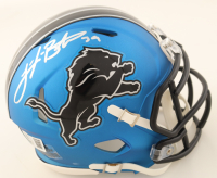 Jake Bates Signed Lions Rave Alternate Speed Mini Helmet (Beckett) at PristineAuction.com