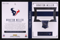 Braxton Miller 2016 Panini Playbook JSY  #116 AU #092/199 RC at PristineAuction.com