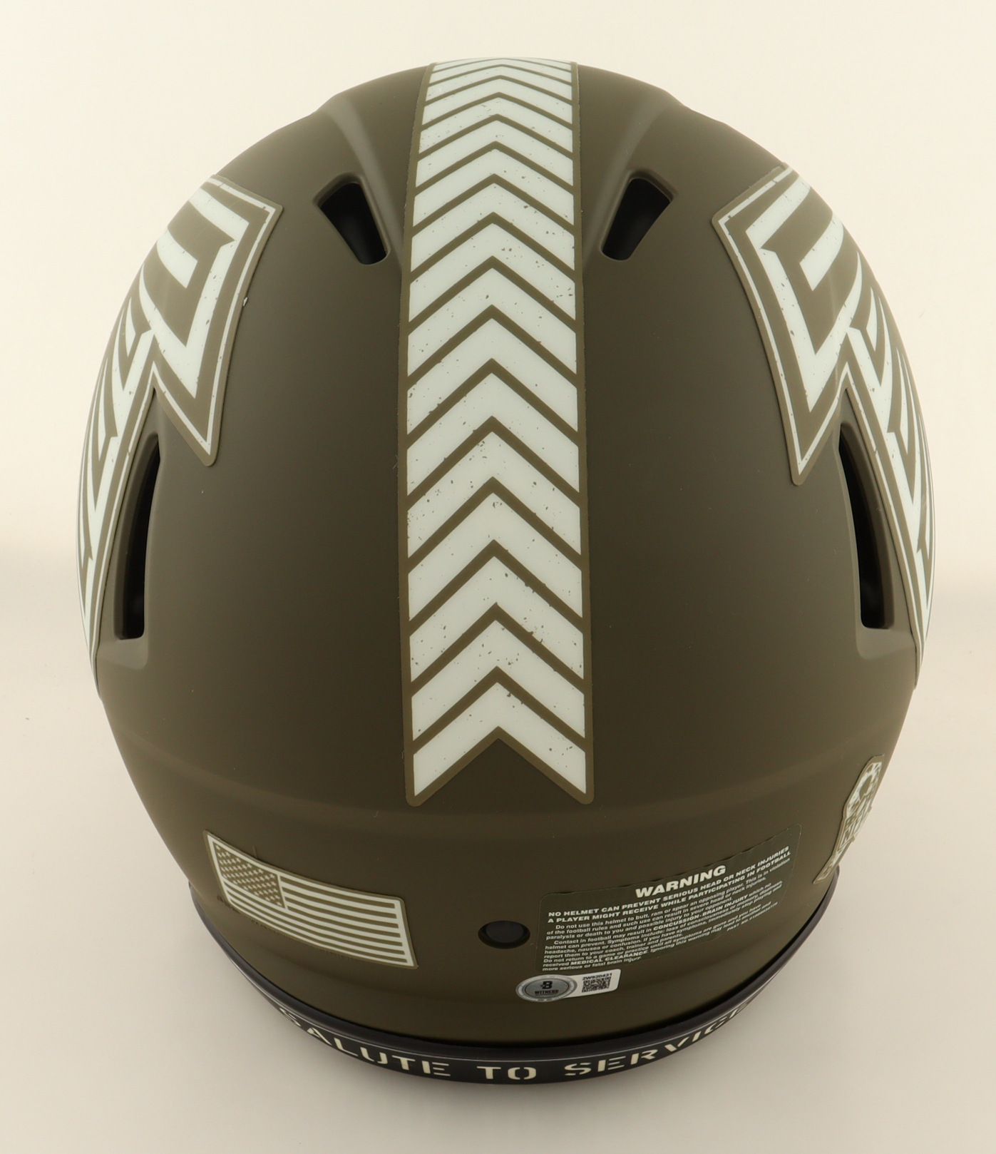 Kyle Pitts Signed Falcons Full-Size Authentic On-Field Salute to Service Alternate Speed Helmet (Beckett) at PristineAuction.com Kyle Pitts Signed Falcons Full-Size Authentic On-Field Salute to Service Alternate Speed Helmet (Beckett) at PristineAuction.com