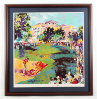 LeRoy Neiman Signed 1979 Wechester Golf Custom Framed Print Display (PSA) at PristineAuction.com