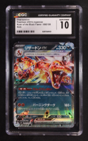 Charizard ex 2023 Pokemon Card Game Scarlet & Violet Ruler of the Black Flame Japanese #066 (CGC 10) at PristineAuction.com