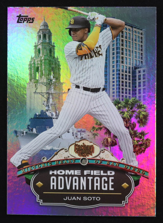 Juan Soto 2023 Topps Home Field Advantage #HA2 at PristineAuction.com Juan Soto 2023 Topps Home Field Advantage #HA2 at PristineAuction.com