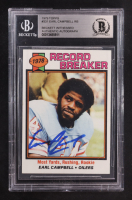 Earl Campbell Signed 1979 Topps #331 RC (BGS Encapsulated) at PristineAuction.com