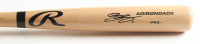 Bryson Stott Signed Adirondack Pro Baseball Bat (MLB & Fanatics) at PristineAuction.com