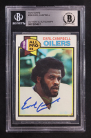 Earl Campbell Signed 1979 Topps #390 RC (BGS Encapsulated) at PristineAuction.com