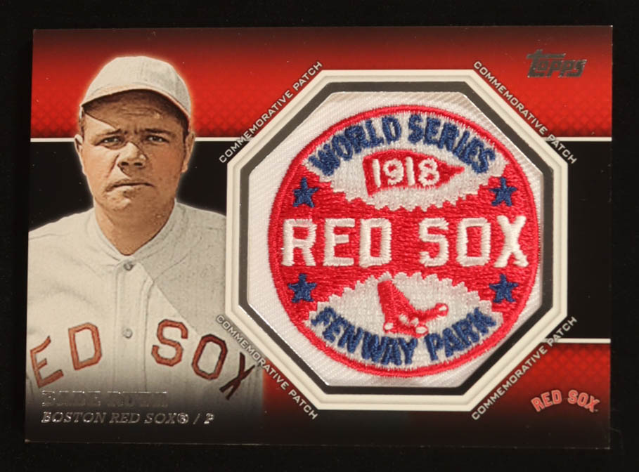 Babe Ruth 2013 Topps Manufactured Commemorative Patch #CP27 at PristineAuction.com Babe Ruth 2013 Topps Manufactured Commemorative Patch #CP27 at PristineAuction.com