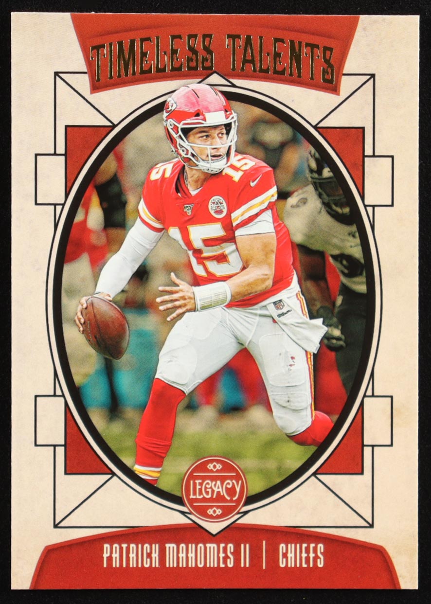 Patrick Mahomes II 2020 Panini Legacy Timeless Talents #3 at PristineAuction.com Patrick Mahomes II 2020 Panini Legacy Timeless Talents #3 at PristineAuction.com