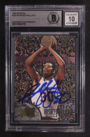 Rasheed Wallace Signed 1995-96 Metal #208 RC (BGS Encapsulated) at PristineAuction.com