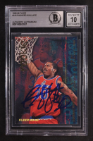 Rasheed Wallace Signed 1995-96 Fleer #316 RC (BGS Encapsulated) at PristineAuction.com