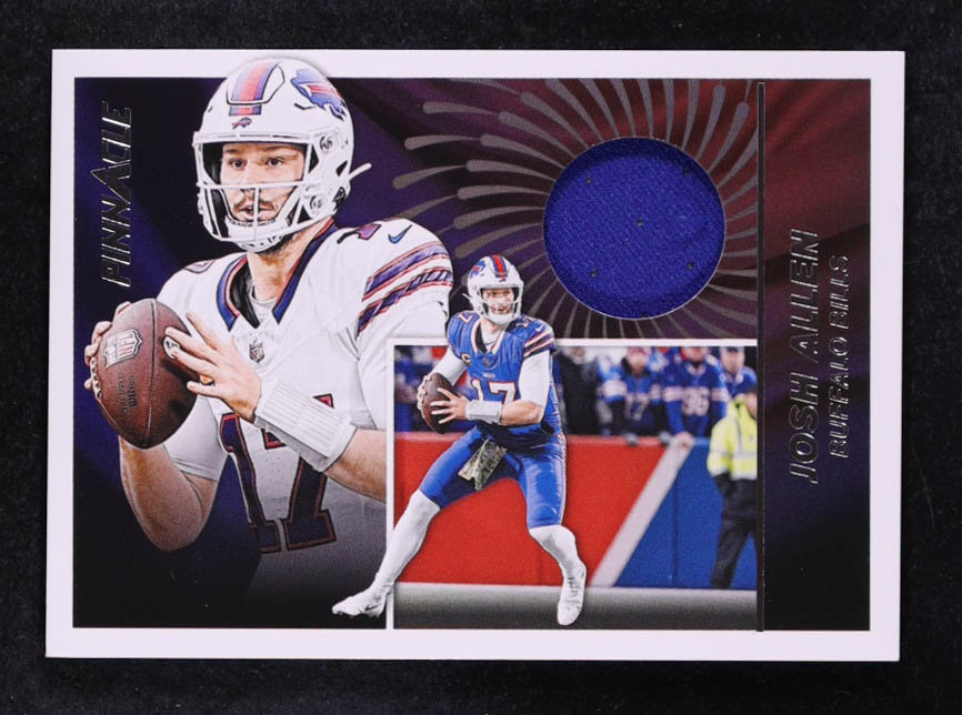 Josh Allen 2024 Panini Encore Pinnacle Jerseys #14 #155/199 at PristineAuction.com Josh Allen 2024 Panini Encore Pinnacle Jerseys #14 #155/199 at PristineAuction.com