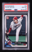 Shohei Ohtani 2018 Bowman #49 RC (PSA 10) at PristineAuction.com