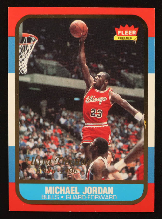 Michael Jordan 1996-97 Ultra Decade of Excellence #U4 at PristineAuction.com Michael Jordan 1996-97 Ultra Decade of Excellence #U4 at PristineAuction.com