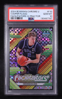 Cooper Flagg 2024-25 Bowman Chrome University Facilitators X-Fractors #F10 RC (PSA 10) at PristineAuction.com