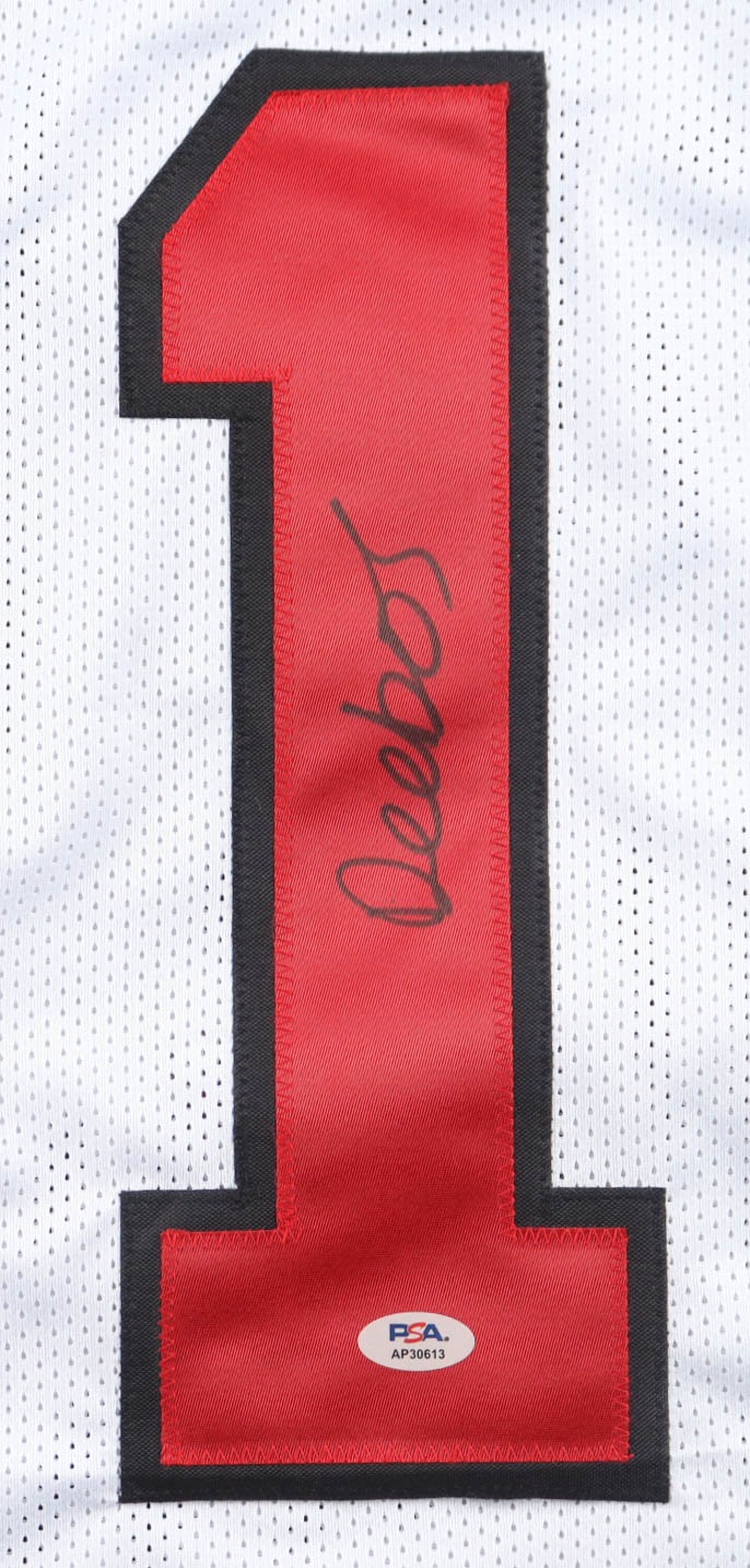 Deebo Samuel Sr. Signed Jersey (PSA) at PristineAuction.com Deebo Samuel Sr. Signed Jersey (PSA) at PristineAuction.com