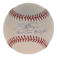 Jim Palmer Signed OML Baseball Inscribed "No Hitter 8/13/69" (JSA) at PristineAuction.com