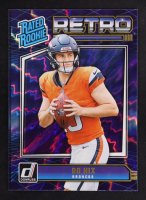Bo Nix 2024 Donruss Rated Rookies Retro #19 RC at PristineAuction.com