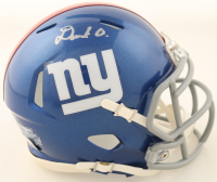 Deonte Banks Signed Giants Speed Mini Helmet (Beckett) at PristineAuction.com