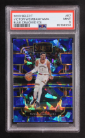Victor Wembanyama 2023-24 Select Prizms Blue Cracked Ice #87 RC (PSA 9) at PristineAuction.com