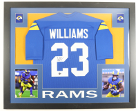 Kyren Williams Signed Custom Framed Jersey Display (Beckett) at PristineAuction.com