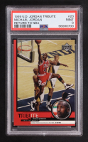 Michael Jordan 1999 Upper Deck Tribute to Michael Jordan #20 Return to the NBA (PSA 9) at PristineAuction.com