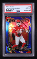 Patrick Mahomes II 2024 Select Prizm Blue #223 #79/99 (PSA 10) at PristineAuction.com