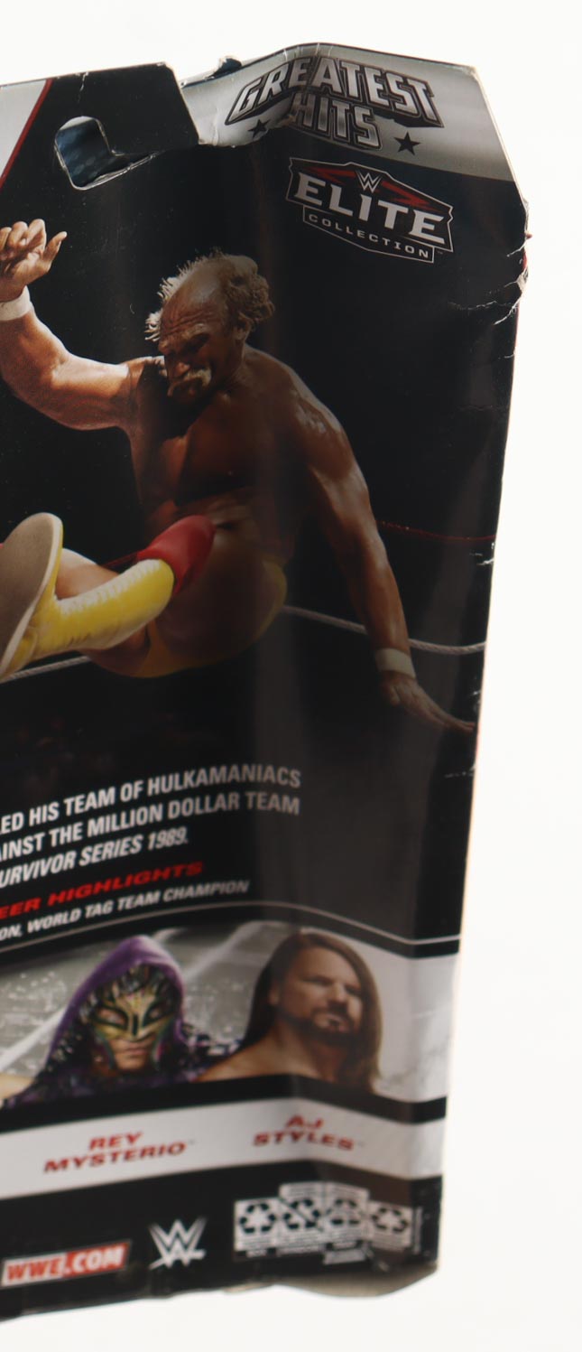 Hulk Hogan Signed WWE Greatest Hits Elite Collection Action Figure (Fanatics) at PristineAuction.com Hulk Hogan Signed WWE Greatest Hits Elite Collection Action Figure (Fanatics) at PristineAuction.com