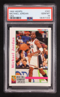 Michael Jordan 1992-93 Hoops #341 USA (PSA 10) at PristineAuction.com