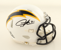 LaDainian Tomlinson Signed Chargers Speed Mini Helmet (Beckett) at PristineAuction.com