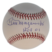 Bill Mazeroski Signed OML Baseball Inscribed "HOF 01" (JSA) at PristineAuction.com